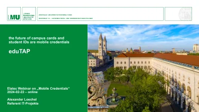 First page of The future of campus cards and student IDs are mobile credentials - eduTAP