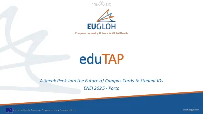First page of eduTAP – A Sneak Peek into the Future of Campus Cards